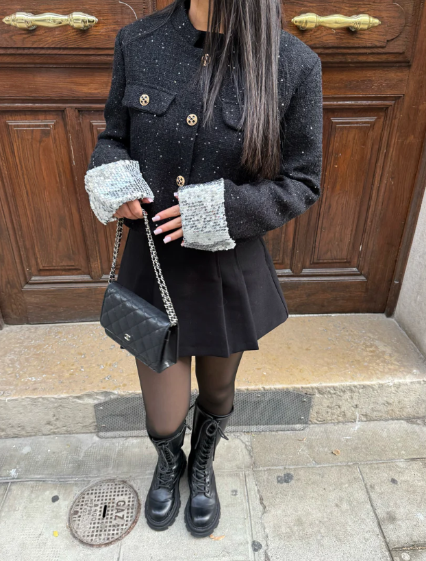 Maison Élise Sequin Blazer