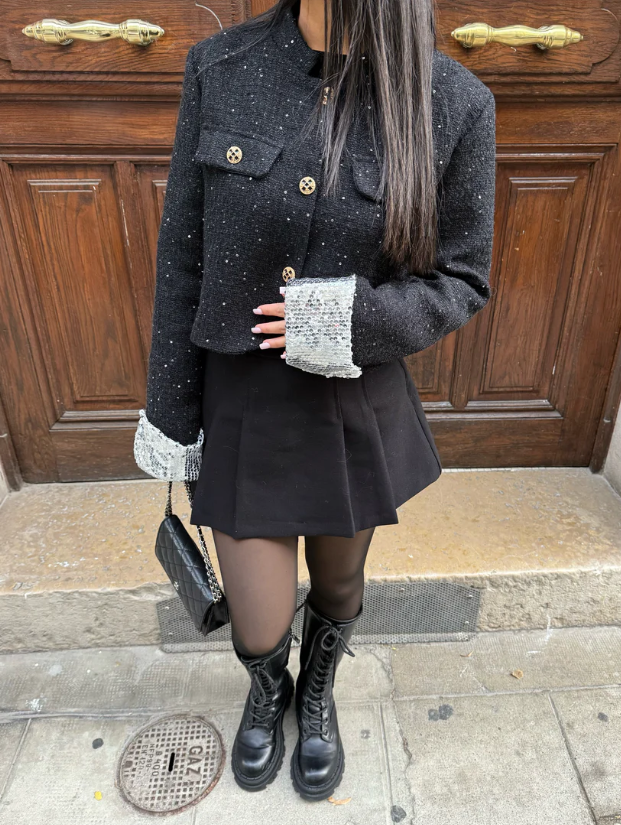 Maison Élise Sequin Blazer