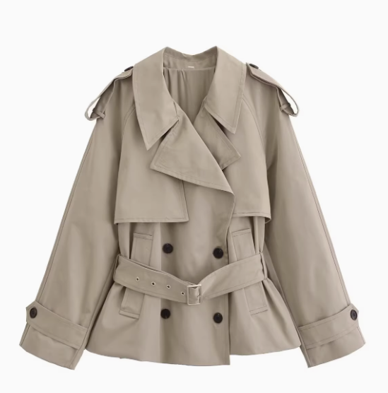 Maison Élise Short Chic Trench