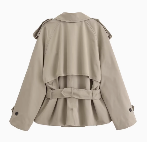 Maison Élise Short Chic Trench